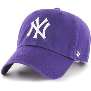 New York Yankees baseball cap 47Brand MLB Clean UP Violet One size Unisex New York Yankees baseball cap 47Brand MLB Clean UP Violet One size Unisex