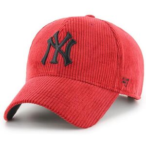 47Brand New York Yankees baseball cap MLB Thick Cord MVP Rouge One size Unisex 47Brand New York Yankees baseball cap MLB Thick Cord MVP Rouge One size Unisex