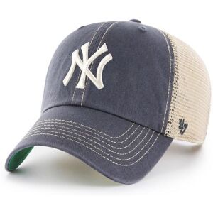 47Brand New York Yankees baseball cap MLB Trawler Clean Up Bleu One size Unisex 47Brand New York Yankees baseball cap MLB Trawler Clean Up Bleu One size Unisex