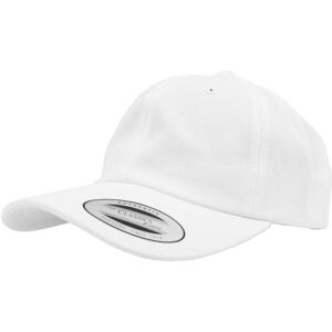 Cap Flexfit low profile cotton twill Blanc Junior Unisex Cap Flexfit low profile cotton twill Blanc Junior Unisex