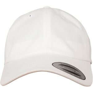 Cap Flexfit pead cotton twill dad Blanc One size Unisex Cap Flexfit pead cotton twill dad Blanc One size Unisex