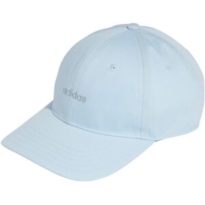 Baseball cap with linear embroidery adidas Bleu 54/56 cm Unisex Baseball cap with linear embroidery adidas Bleu 54/56 cm Unisex
