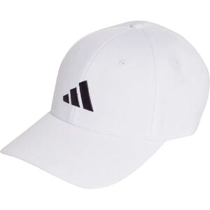 Cotton baseball cap adidas New Logo Blanc 54/56 cm Unisex Cotton baseball cap adidas New Logo Blanc 54/56 cm Unisex