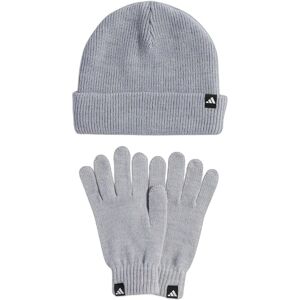 Hat with gloves adidas Gris 56/58 cm Unisex Hat with gloves adidas Gris 56/58 cm Unisex