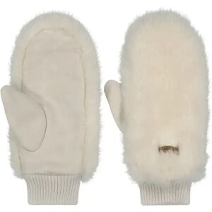 Fur mittens for women Barts Blanc One size Female Fur mittens for women Barts Blanc One size Female
