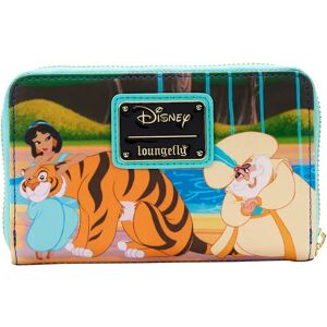 Girl's wallet Loungefly Disney Aladdin Jasmine Bleu 15x9.3 cm Female Girl's wallet Loungefly Disney Aladdin Jasmine Bleu 15x9.3 cm Female