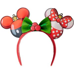 Girl's headband Loungefly Disney Mickey & Minnie Christmas ear Blanc 26.25x21.25x2.5 cm Female Girl's headband Loungefly Disney Mickey & Minnie Christmas ear Blanc 26.25x21.25x2.5 cm Female