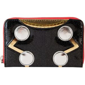 Girl's wallet Loungefly Marvel Thor Metallic Noir 15x10 cm Female Girl's wallet Loungefly Marvel Thor Metallic Noir 15x10 cm Female