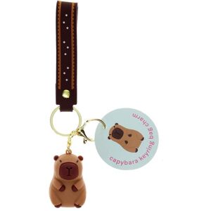 Child key ring Rex London Capybara Marron 20,5x3,2x3,2 cm Unisex Child key ring Rex London Capybara Marron 20,5x3,2x3,2 cm Unisex