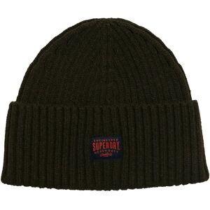 Superdry Workwear Knitted Hat Vert One size Male Superdry Workwear Knitted Hat Vert One size Male