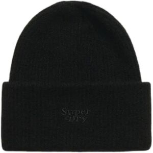 Superdry Soft Rib Children's Knitted Hat Noir One size Unisex Superdry Soft Rib Children's Knitted Hat Noir One size Unisex