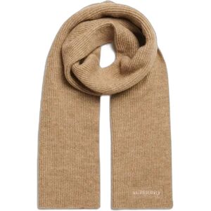 children's knitted scarf Superdry Soft Rib Marron One size Unisex children's knitted scarf Superdry Soft Rib Marron One size Unisex