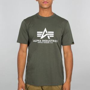 T-shirt Alpha Industries Basic Vert XL Male T-shirt Alpha Industries Basic Vert XL Male