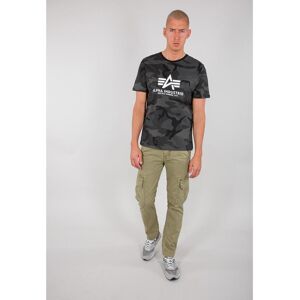 T-shirt Alpha Industries Basic Camo Noir 3XL Male T-shirt Alpha Industries Basic Camo Noir 3XL Male