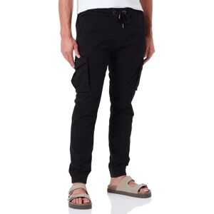 Cargo Trousers Alpha Industries Cotton Twill Noir 2XL Male Cargo Trousers Alpha Industries Cotton Twill Noir 2XL Male