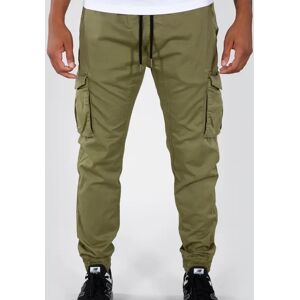 Cargo Trousers Alpha Industries Cotton Twill Vert S Male Cargo Trousers Alpha Industries Cotton Twill Vert S Male