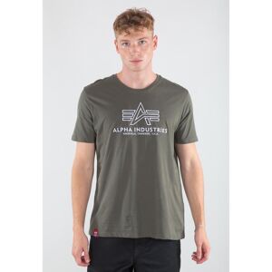 Short sleeve T-shirt Alpha Industries Basic Embroidery Vert S Male Short sleeve T-shirt Alpha Industries Basic Embroidery Vert S Male
