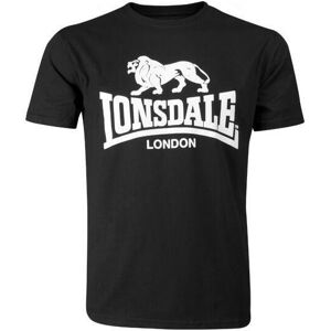 Classic cut T-shirt Lonsdale Logo Noir 3XL Male Classic cut T-shirt Lonsdale Logo Noir 3XL Male