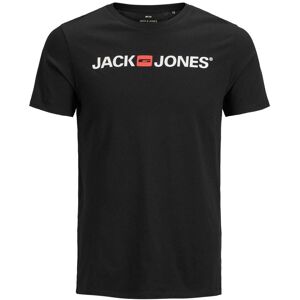 T-shirt large size Jack & Jones Corp Logo Noir 5XL Male T-shirt large size Jack & Jones Corp Logo Noir 5XL Male