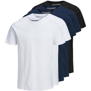 T-shirts Jack & Jones organic basic (x5) Noir 2XL Male T-shirts Jack & Jones organic basic (x5) Noir 2XL Male