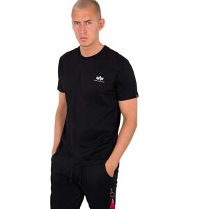 T-shirt Alpha Industries Backprint Noir XL Male T-shirt Alpha Industries Backprint Noir XL Male