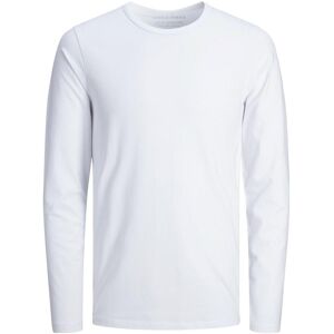 Long sleeve T-shirt Jack & Jones Basic o-neck Blanc XS Male Long sleeve T-shirt Jack & Jones Basic o-neck Blanc XS Male