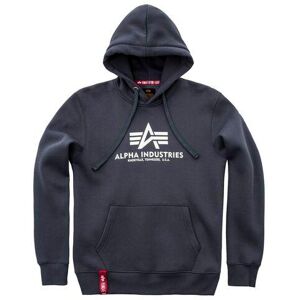 Sweat hooded Alpha Industries Basic Gris XS Male Sweat hooded Alpha Industries Basic Gris XS Male