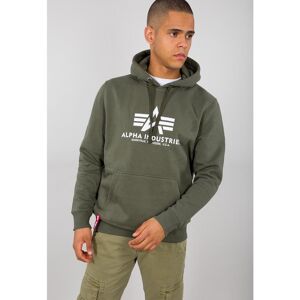 Hoodie Alpha Industries Basic Vert L Male Hoodie Alpha Industries Basic Vert L Male