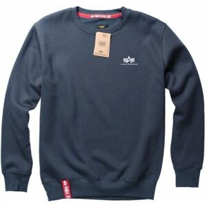 Sweat Alpha Industries Basic Small Logo Bleu L Male Sweat Alpha Industries Basic Small Logo Bleu L Male