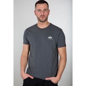 T-shirt Alpha Industries Basic Small Logo Noir S Male T-shirt Alpha Industries Basic Small Logo Noir S Male