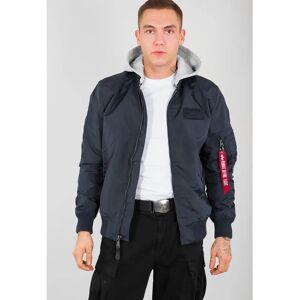 Hooded bomber Alpha Industries MA-1 TT Bleu L Male Hooded bomber Alpha Industries MA-1 TT Bleu L Male