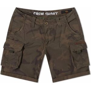 Short Alpha Industries Crew Camo Vert 32 Male Short Alpha Industries Crew Camo Vert 32 Male
