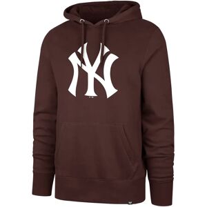 Sweatshirt New York Yankees 47Brand MLB Imprint Burnside Marron XL Male Sweatshirt New York Yankees 47Brand MLB Imprint Burnside Marron XL Male
