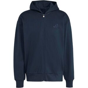 Sweatshirt à capuche zippé adidas All Szn Fleece Bleu M Male Sweatshirt à capuche zippé adidas All Szn Fleece Bleu M Male