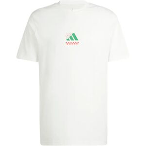 T-shirt adidas Lounge Pizza Graphic Blanc 3XL Male T-shirt adidas Lounge Pizza Graphic Blanc 3XL Male