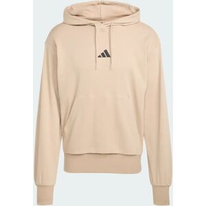 Hooded sweatshirt adidas Essentials Feelcozy French Terry Marron S Male Hooded sweatshirt adidas Essentials Feelcozy French Terry Marron S Male