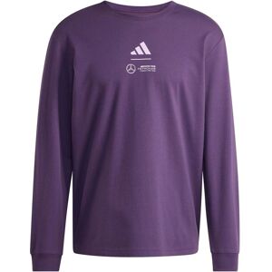 Adidas Mercedes AMG long sleeve T-shirt Petronas Formula One Team Violet M Male Adidas Mercedes AMG long sleeve T-shirt Petronas Formula One Team Violet M Male