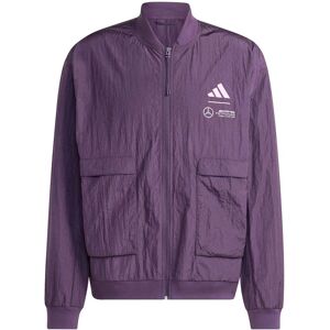 Adidas Mercedes AMG bomber jacket Premium Equipe Mercedes - AMG Petronas Formule 1 Violet M Male Adidas Mercedes AMG bomber jacket Premium Equipe Mercedes - AMG Petronas Formule 1 Violet M Male