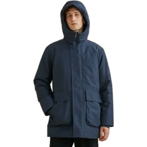 Long hooded parka Aigle MTD® ouate Dupont Sorona® Bleu 2XL Male Long hooded parka Aigle MTD® ouate Dupont Sorona® Bleu 2XL Male