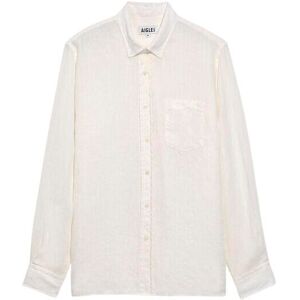 Long-sleeved linen shirt Aigle Beige 2XL Male Long-sleeved linen shirt Aigle Beige 2XL Male