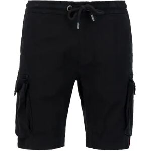 Cotton shorts Alpha Industries twill Noir 2XL Male Cotton shorts Alpha Industries twill Noir 2XL Male