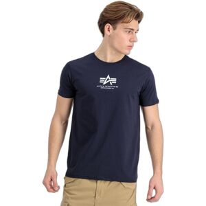 T-shirt Alpha Industries Basic ML Bleu 3XL Male T-shirt Alpha Industries Basic ML Bleu 3XL Male