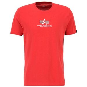 T-shirt Alpha Industries Basic ML Rouge L Male T-shirt Alpha Industries Basic ML Rouge L Male
