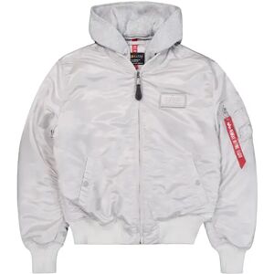 Jacket Alpha Industries MA-1 ZH Back Print Gris M Male Jacket Alpha Industries MA-1 ZH Back Print Gris M Male