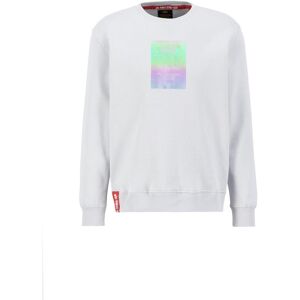 Sweatshirt Alpha Industries Rainbow Refl. Label Gris M Male Sweatshirt Alpha Industries Rainbow Refl. Label Gris M Male