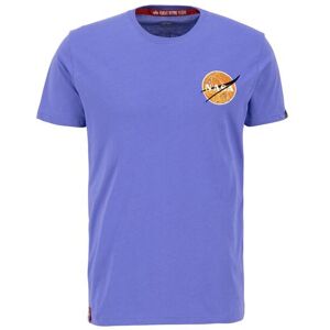 T-shirt Alpha Industries NASA Davinci Violet 2XL Male T-shirt Alpha Industries NASA Davinci Violet 2XL Male