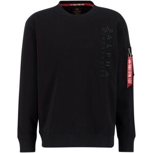 Alpha Industries EMB Sweatshirt Noir L Male Alpha Industries EMB Sweatshirt Noir L Male