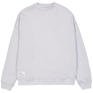 Printed sweatshirt on the back Alpha Industries Logo Gris 2XL Male Printed sweatshirt on the back Alpha Industries Logo Gris 2XL Male