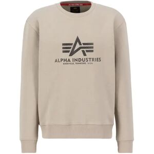 Sweatshirt Alpha Industries Basic Carbon Beige 2XL Male Sweatshirt Alpha Industries Basic Carbon Beige 2XL Male