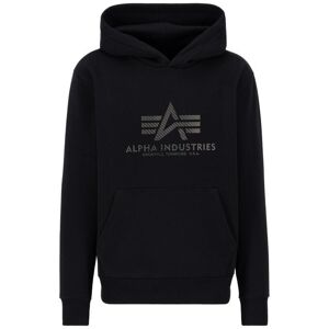 Alpha Industries Basic Carbon Hoodie Noir L Male Alpha Industries Basic Carbon Hoodie Noir L Male